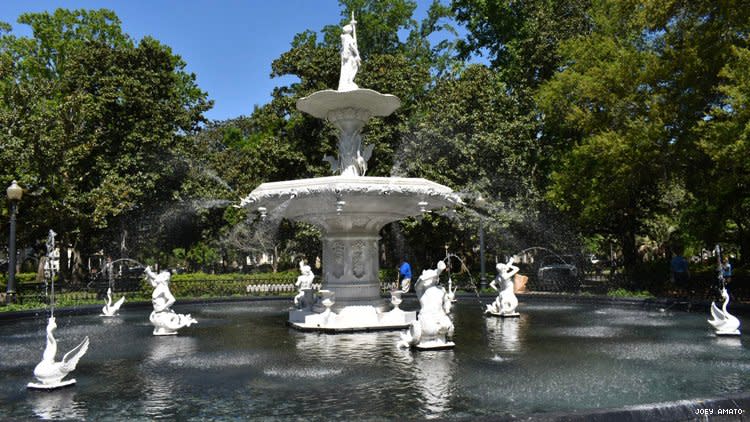 Forsyth Park in Savannah Georgia