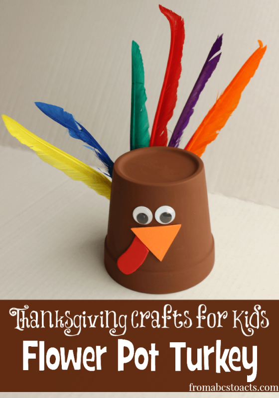 <p>From ABCs To ACTs</p><p>Are you hosting Thanksgiving this year? If so, let the kids that come make some turkey décor for you by following directions to these adorable turkey pots by <a href="https://fromabcstoacts.com/thanksgiving-flower-pot-turkey/" rel="nofollow noopener" target="_blank" data-ylk="slk:From ABCs To ACTs;elm:context_link;itc:0;sec:content-canvas" class="link "><em>From ABCs To ACTs</em></a>.</p>