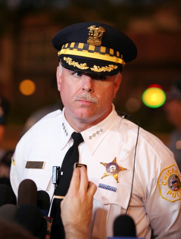 Chicago Police Superintendent Garry McCarthy, pictured May 20 2012, was fired by the city's mayor on December 1, 2015 as video was released of a police officer shooting a black teenager 16 times as he walked away