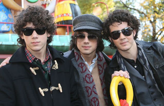 Greg Allen/REX/Shutterstock Jonas Brothers at the 2007 Macy's Thanksgiving Day Parade