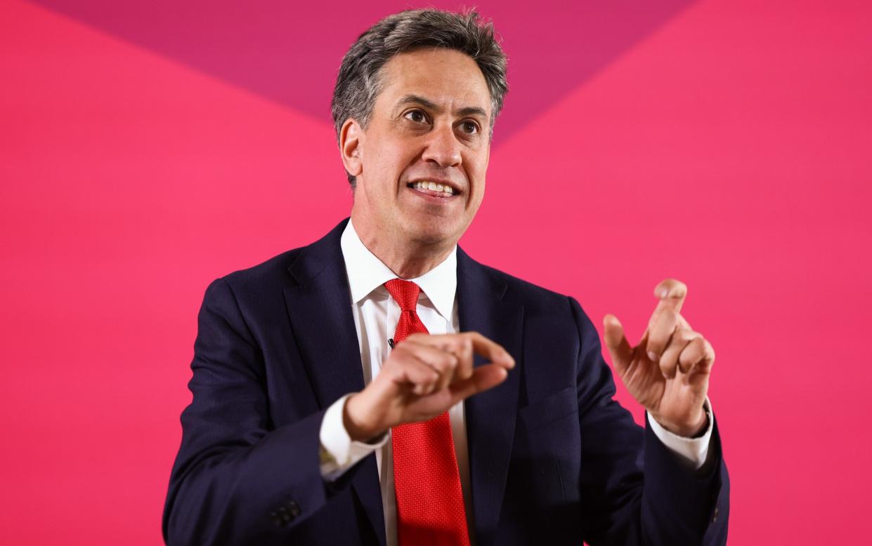 Ed Miliband, the Energy Secretary