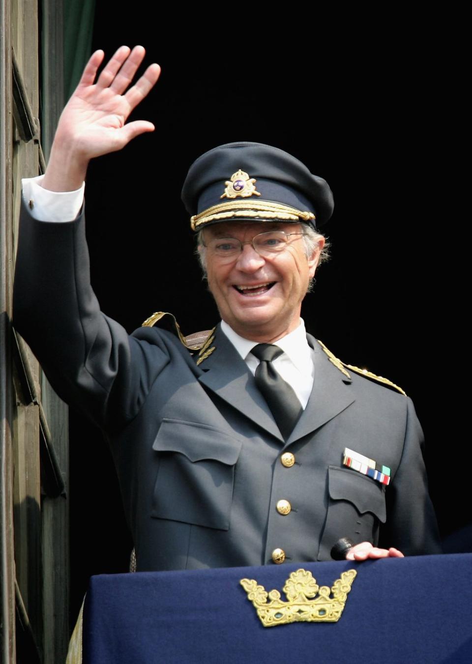 king carl gustaf of sweden celebrates his 60th birthday