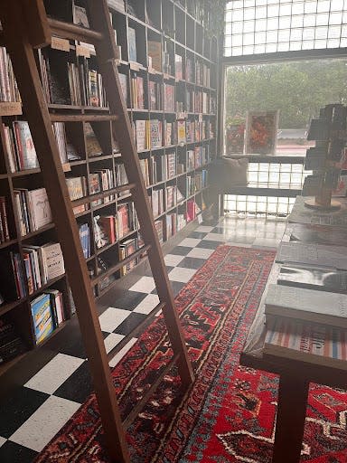 A glimpse inside Bookish, an independent bookstore in Fort Smith, Arkansas.