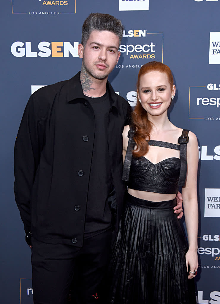 Madelaine Petsch and Travis Mills