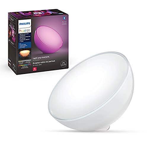 2) Philips Hue Go White and Color Smart Lamp