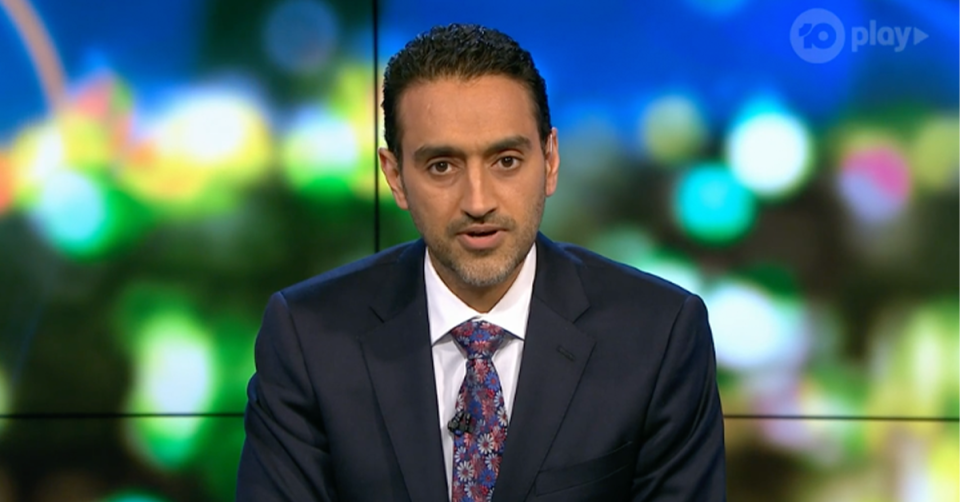 Waleed Aly on The Project.