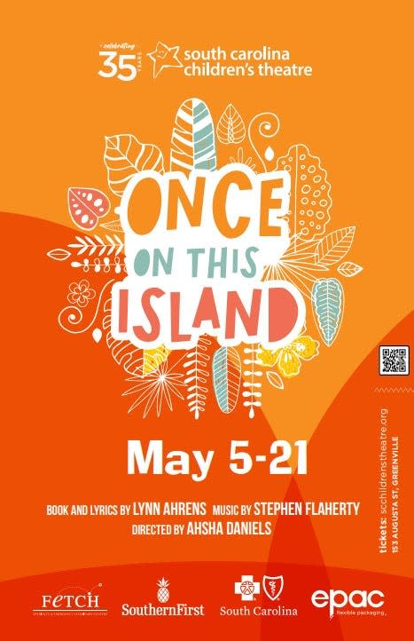 Once on This Island, showing at the South Carolina Children's Theatre