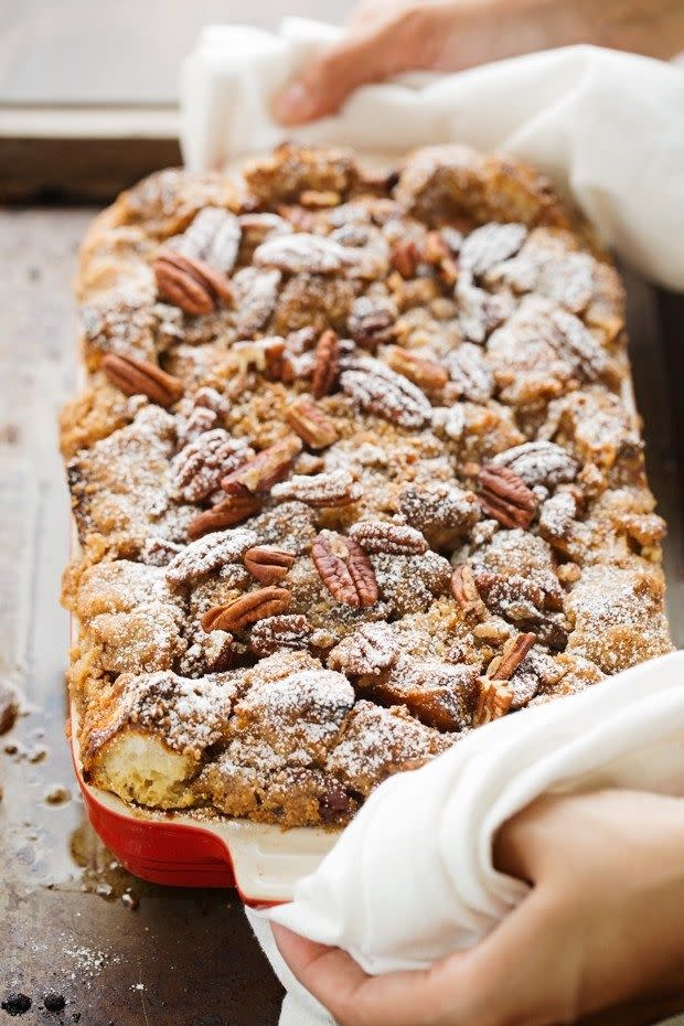 Pumpkin French Toast Casserole