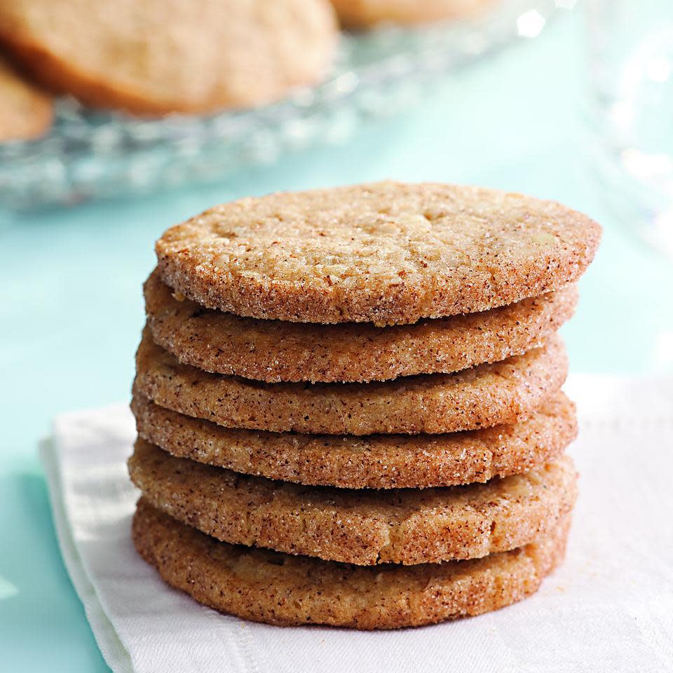 Pecan-Cinnamon Wafers