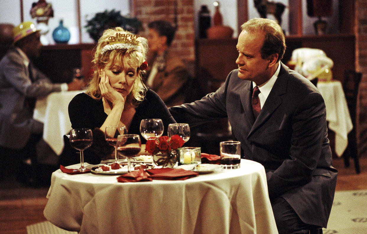 Jean Smart and Kelsey Grammer in 