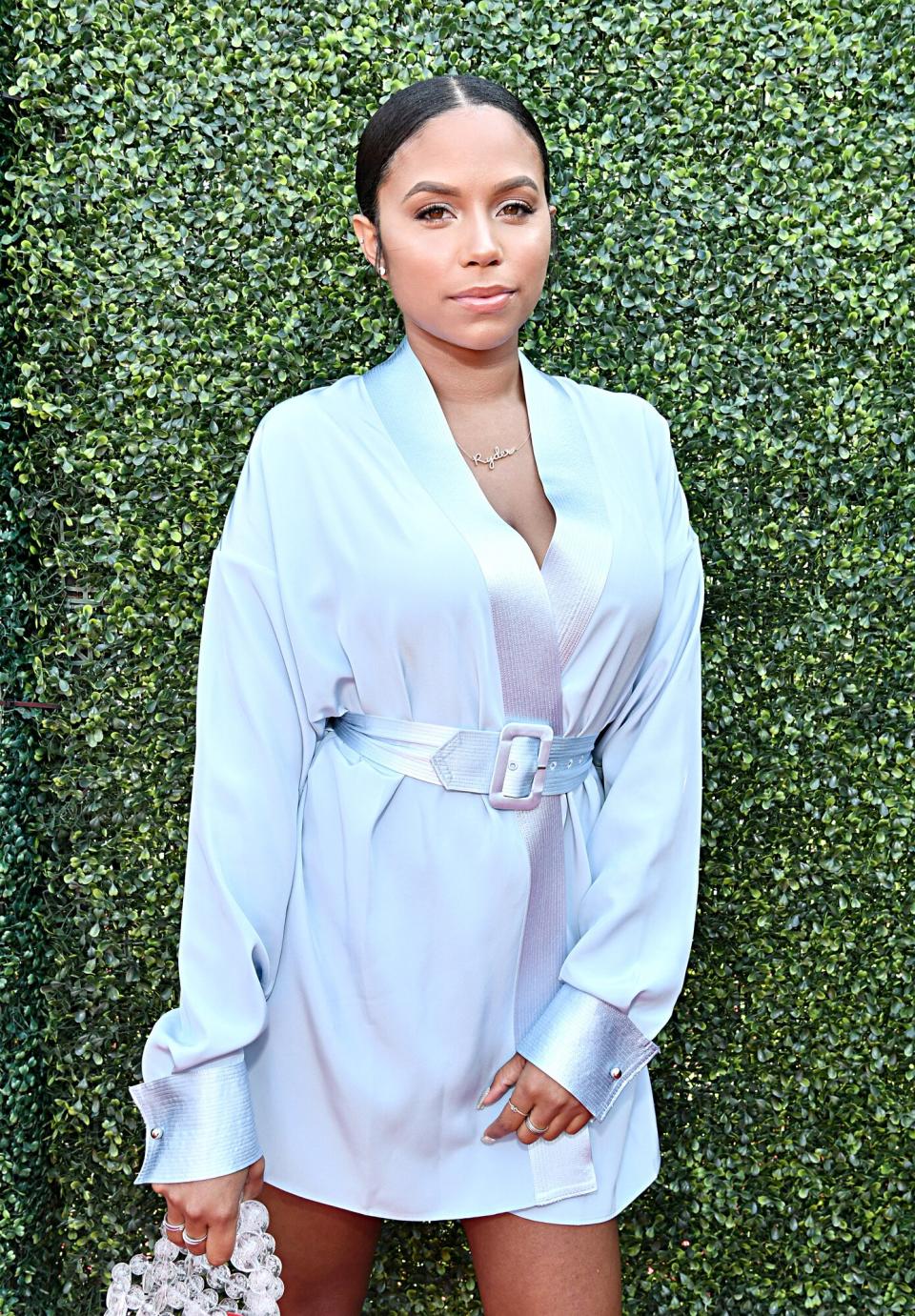 Cheyenne Floyd attends the 2019 MTV Movie and TV Awards at Barker Hangar on June 15, 2019 in Santa Monica, California.