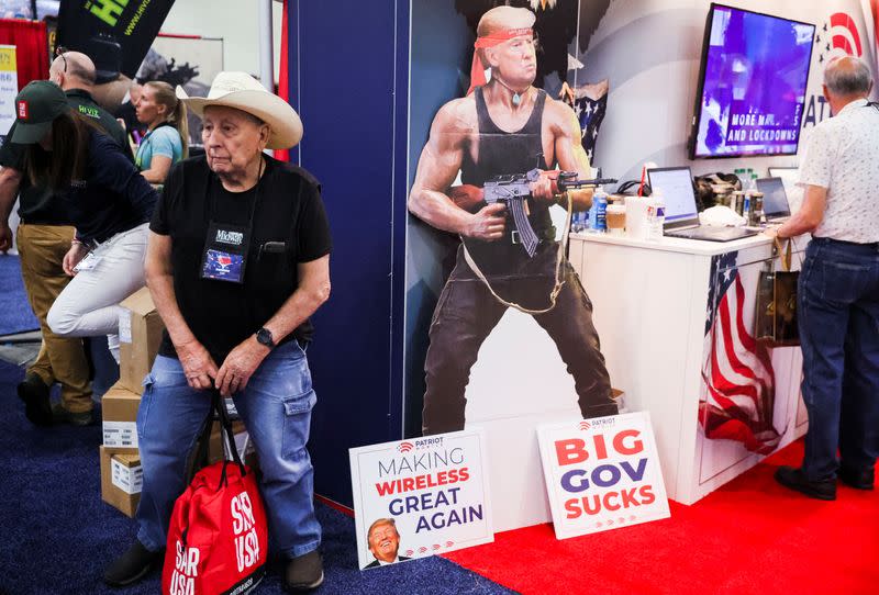 Houston hosts NRA convention days after school massacre