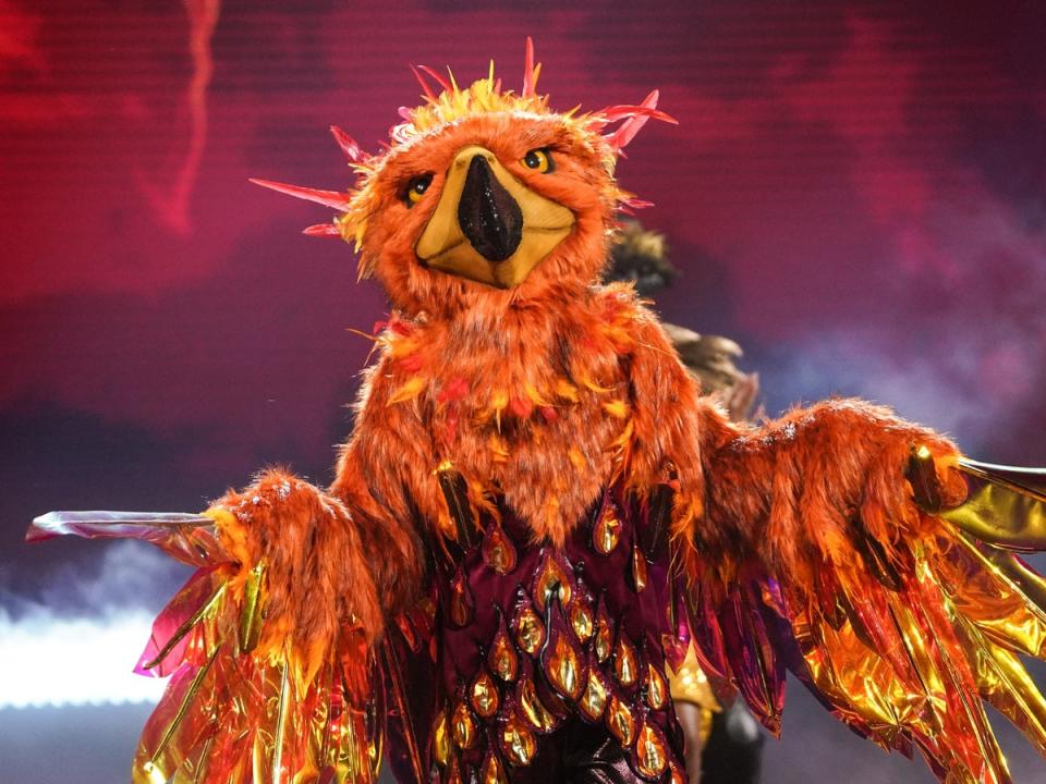 Phoenix on ‘The Masked Singer’ (ITV)