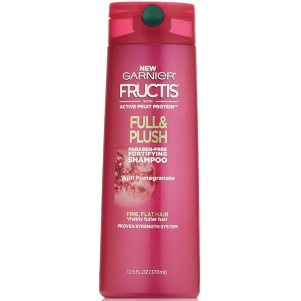 2) Fructis Full & Plush Fortifying Shampoo