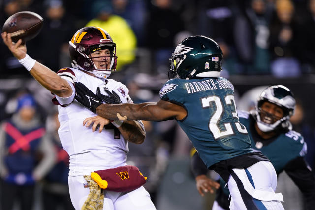 Commanders revel in spoiler role in 32-21 win over Eagles - The San Diego  Union-Tribune