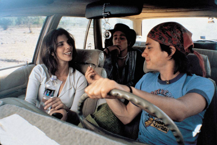 Gael García Bernal, Diego Luna, and Maribel Verdú in Y tu mamá también/ And Your Mother Too (2001)