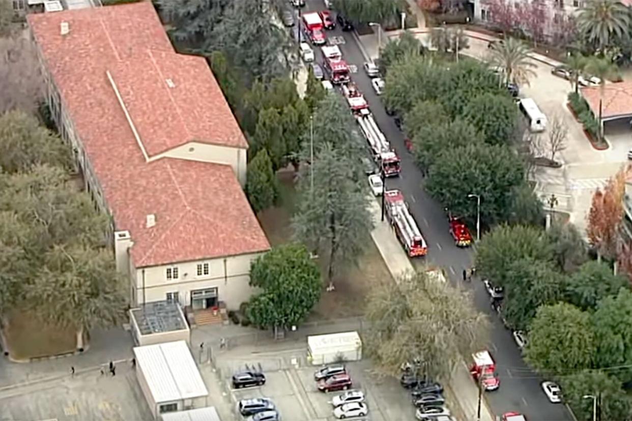 10 children being treated in for "possible cannabis overdoses" at a Van Nuys middle school