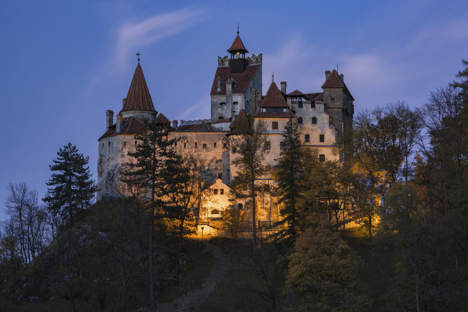 Bran, Transylvania – 14 October, 2017: This Medieval castle in the center of Romania is believed to have once held Vlad the Impaler prisoner. The infamous Romanian ruler was immortalized as the inspiration for Bram Stoker’s 1897 novel, “Dracula,” and thanks to this loose link to the famous vampire, Bran Castle is popularly known in the region and beyond as “Dracula’s Castle.” Bran Castle was built between 1377 and 1388 atop a strategic site overlooking a heavily trafficked mountain pass between Transylvania and Wallachia, the land over which Vlad the Impaler ruled in the 15th century.