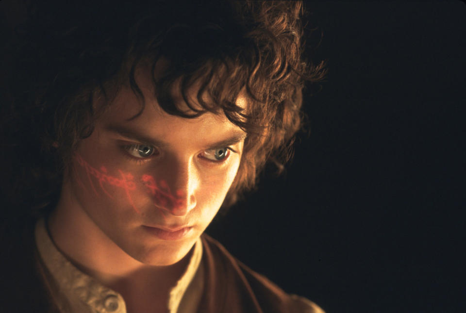 Elijah Wood in The Lord of the Rings: The Fellowship of the Ring