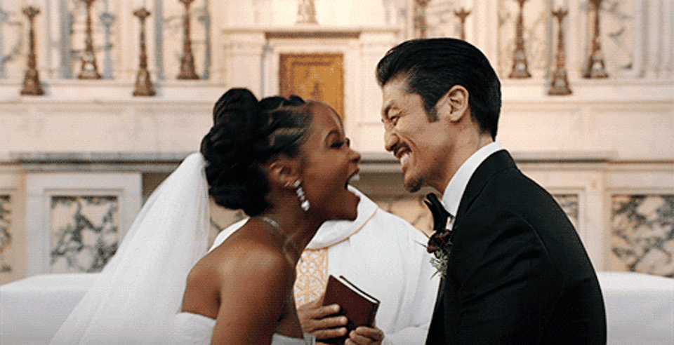 April and Ethan get married in "Chicago Med"