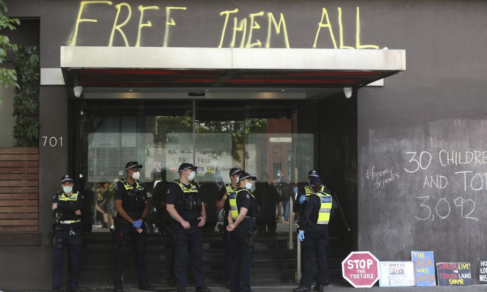 <span>Photograph: Hamish Blair/AP</span>