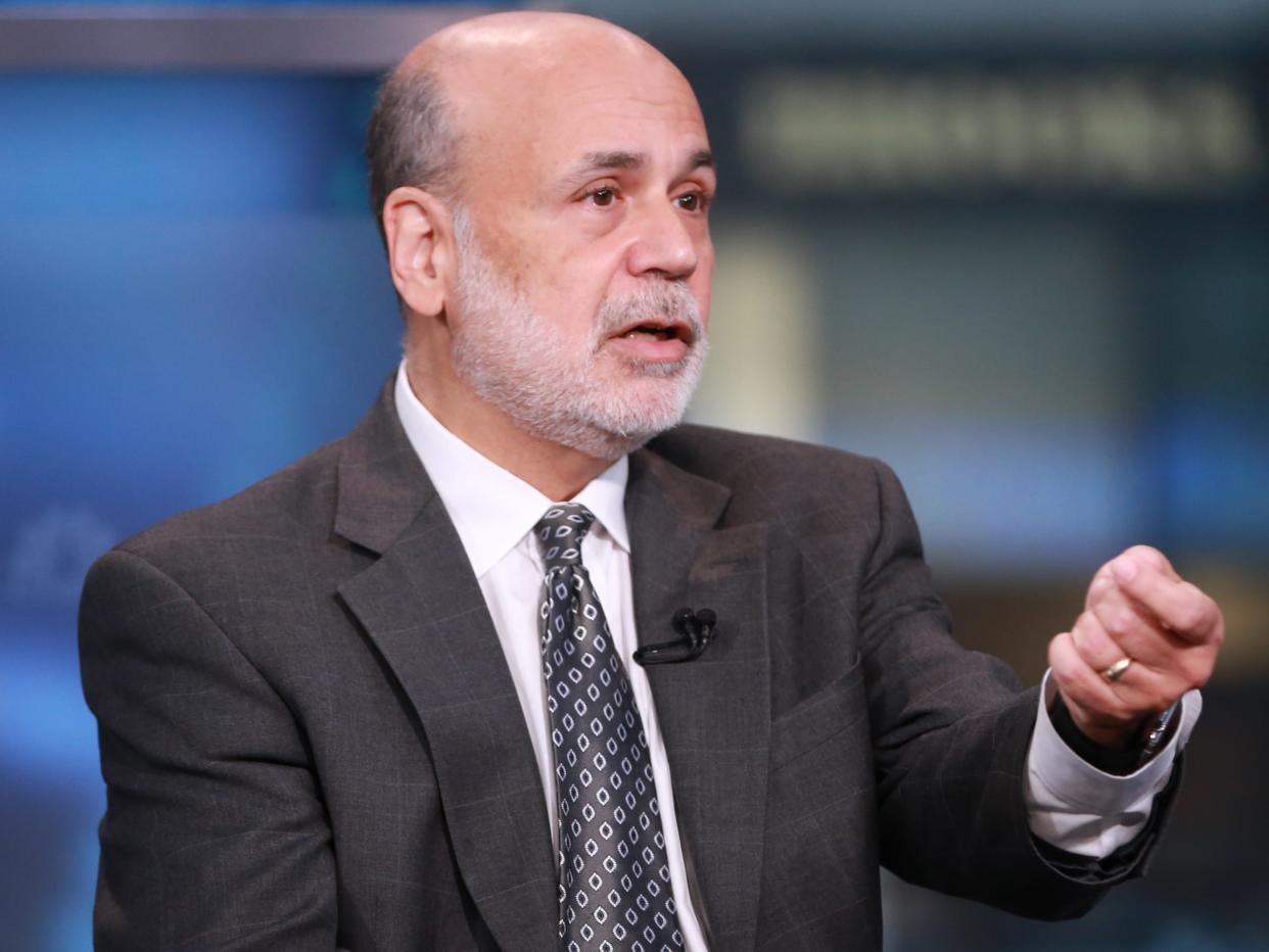 Former Federal Reserve Chairman Ben Bernanke