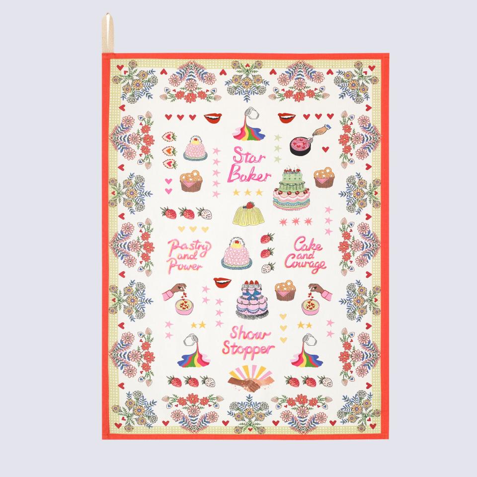 GBBO Show Stopper Placement Tea Towel