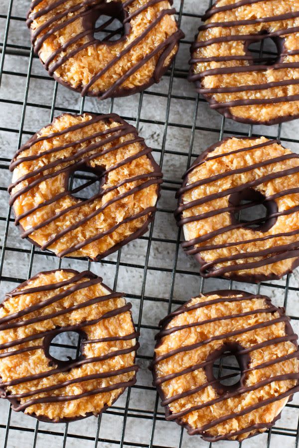 Gluten-Free Samoa Cookies