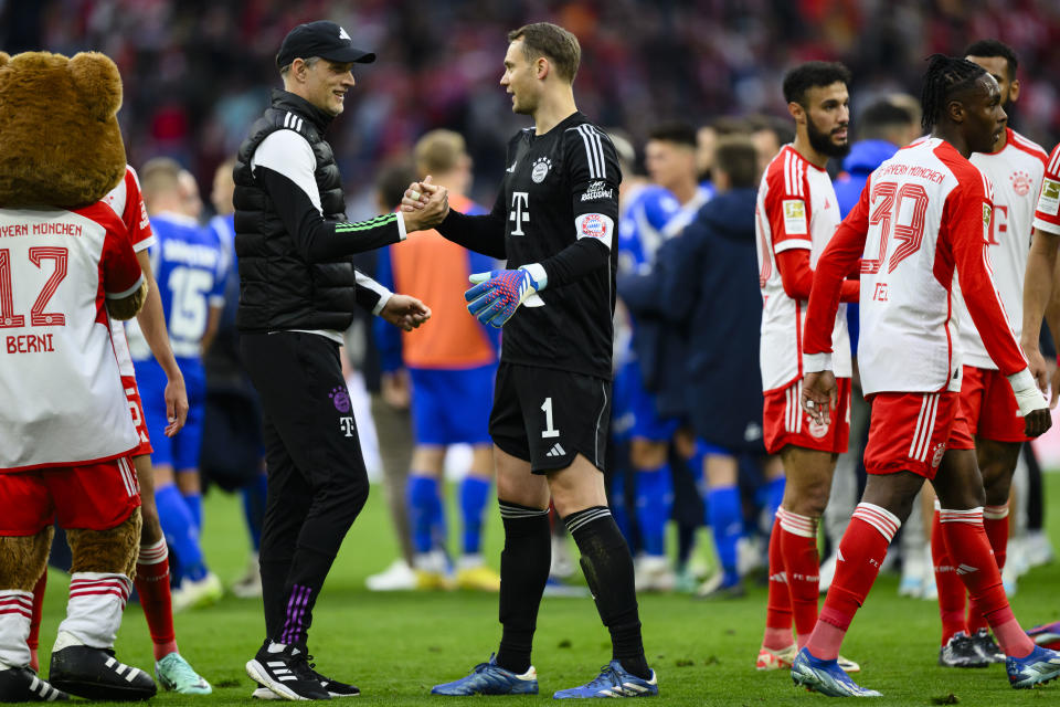 Manuel Neuer feierte ein erfolgreiches Bundesliga-Comeback gegen Darmstadt (Bild: Markus Gilliar - GES Sportfoto/Getty Images)