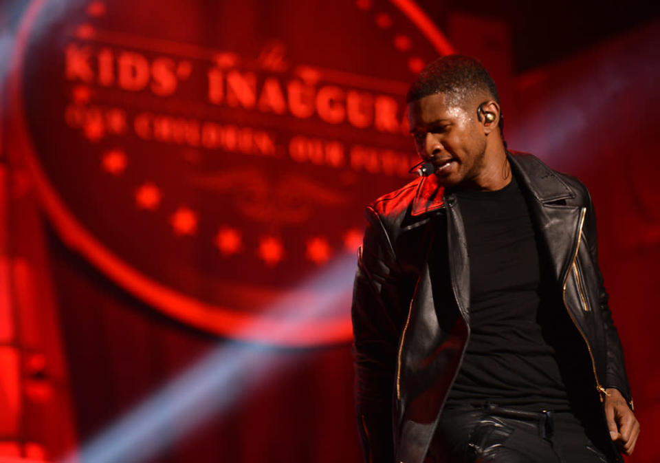 On Saturday, the little ones got to have some fun when stars including Usher, Kart Perry, and the cast members of "Glee," performed at the Kids' Inauguration celebration and concert, which was hosted by First Lady Michelle Obama and Jill Biden. (01/19/2013)