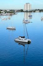 Retired Topeka police officer Randy Listrom posted on Facebook this photo of the sailboat he bought this month to replace the trawler he lost in a September hurricane.