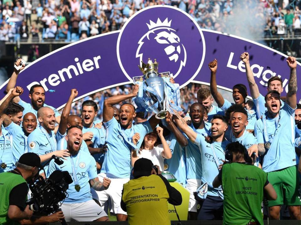 Manchester City will collect £40m for finishing in top spot in the Premier League