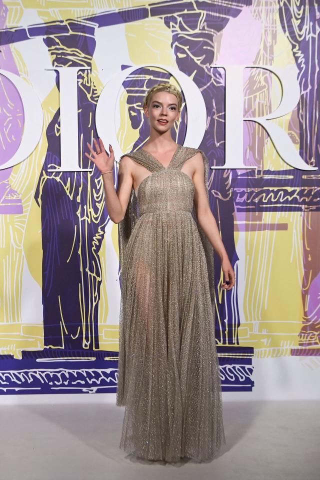 Anya Taylor-Joy Glows In White Dior Gown For Hollywood Premiere Of