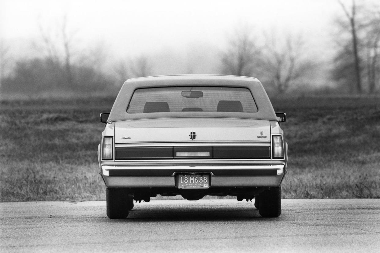 1987 lincoln town car