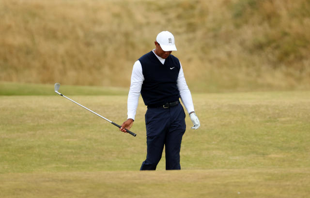 Woods is loose following emotional British Open