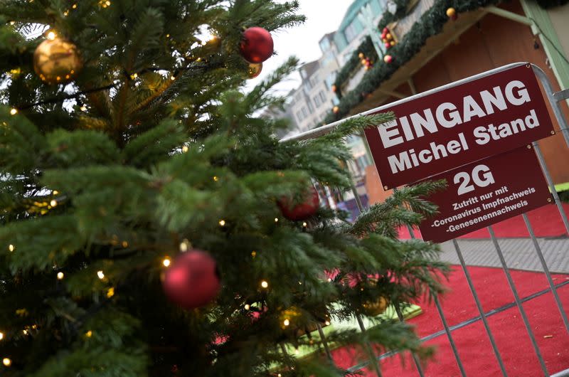 Christmas market in Hamburg