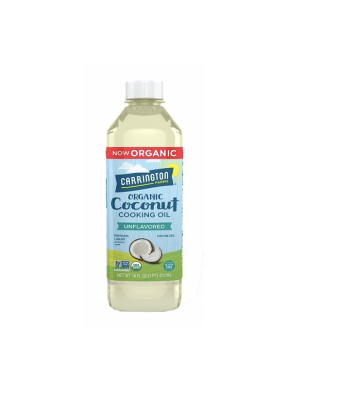 6) Organic Coconut Cooking Oil