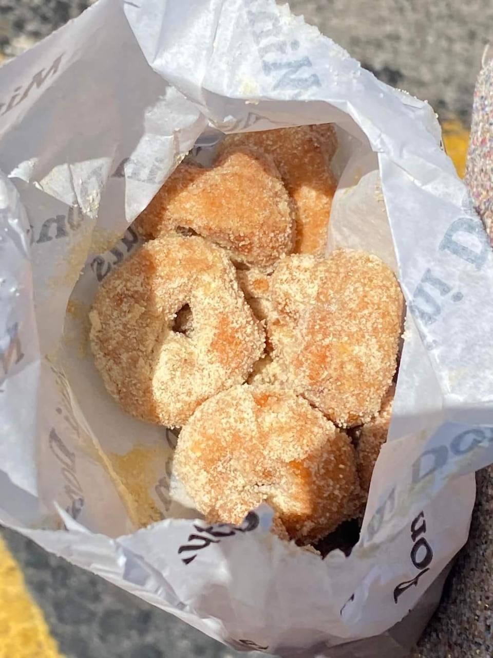Mini donuts from Johnnie O's Donuts is seen in this undated photo in Springfield.