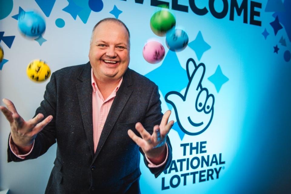 Andy Carter is a senior winners’ adviser at The National Lottery (Camelot, The National Lottery/PA)