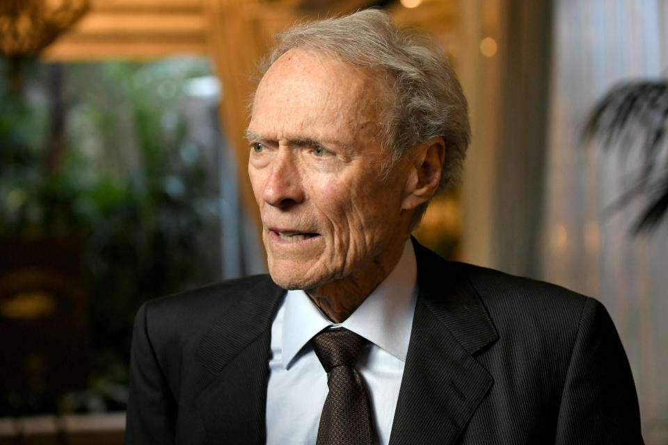 Closeup of Clint Eastwood