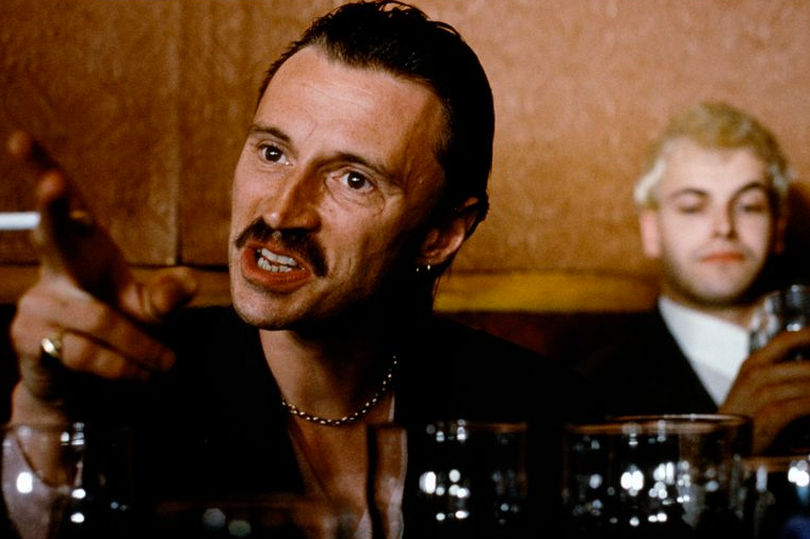 Robert Carlyle as Begbie in Trainspotting