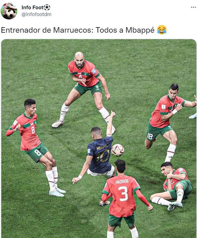 Los memes de Francia - Marruecos