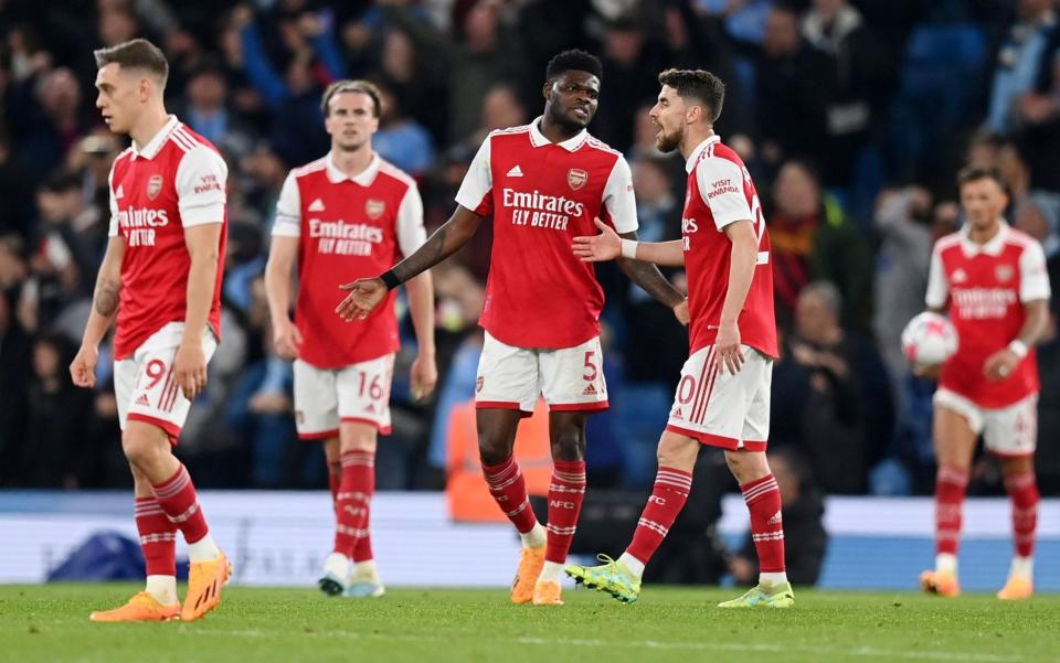 Arsenal are not ready to challenge for title – they froze like rabbits in headlights on the big stage - Getty Images/Michael Regan