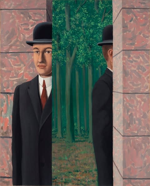 Le Lieu Commun, René Magritte (1964) sold for £18.4 million  - Credit: Christie's