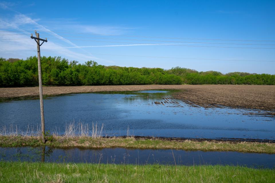 Water stands in a farm field near Belmond The U.S. Supreme Court in a new ruling severely limits the sort of waters the U.S. Environmental Protection Agency can regulate.