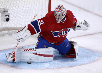 Montreal Canadiens goalie Carey Price (USA Today)