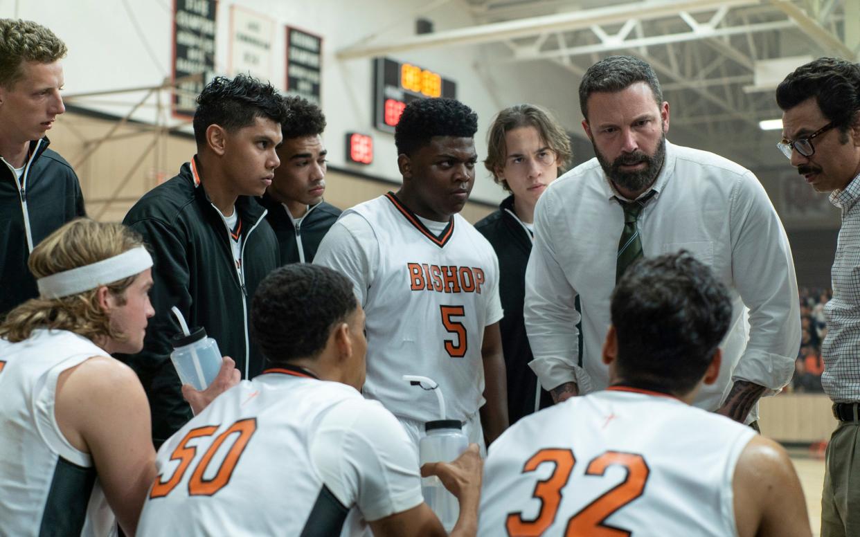 Ben Affleck (r) as Jack Cunningham, an alcoholic who tries to redeem himself as a basketball coach - Richard Foreman/Warner Bros