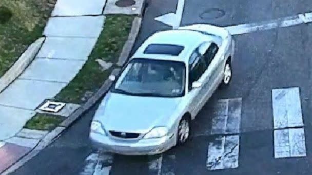 PHOTO: Law enforcement has released this photo of the suspected vehicle involved in the shooting death of Rachel King, April 11, 2023, in Cheltenham Township, Pa. (Montgomery County District Attorney's Office)