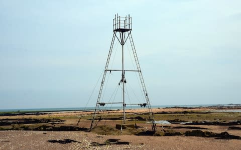 The rescue tower - Credit: Penny Walker