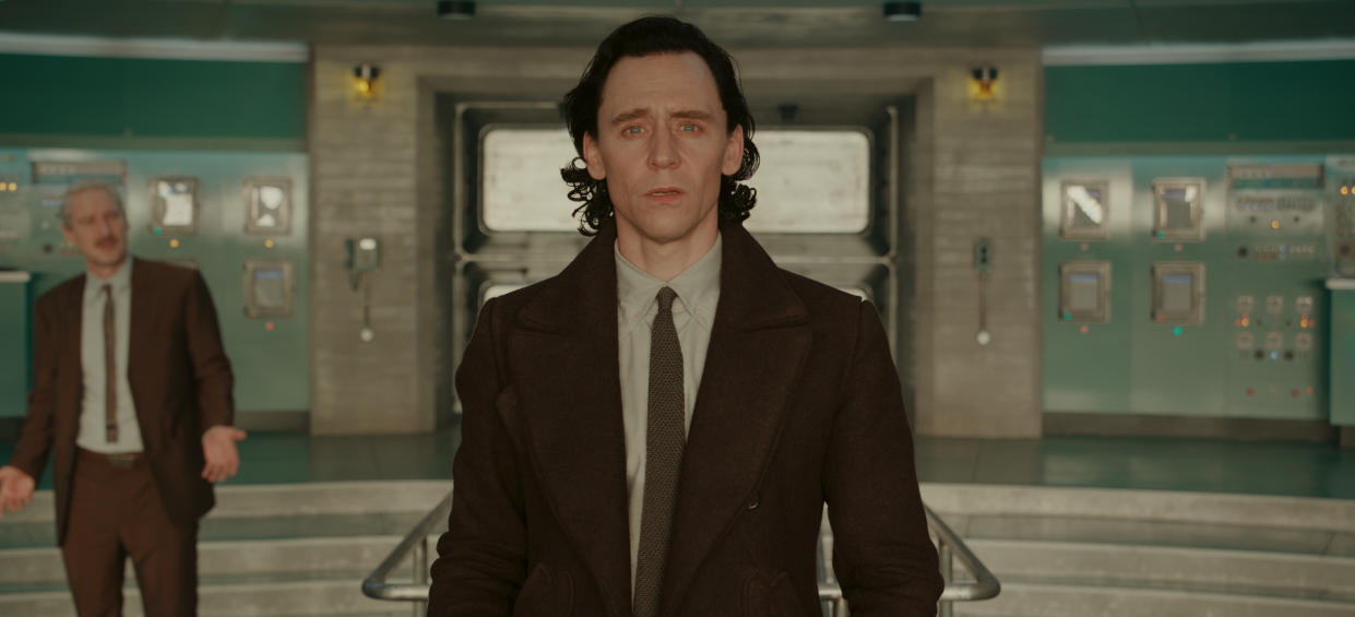 Tom Hiddleston as Loki in Season 2 of Loki. (Courtesy Marvel Studios)